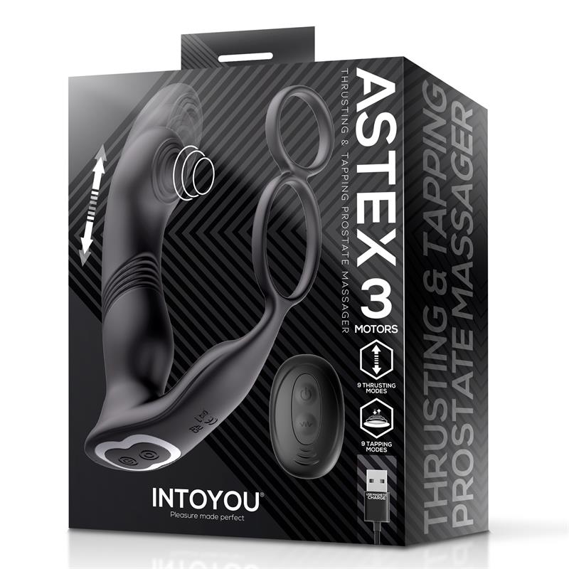 Astex Masajeador Prostático Con Thrusting Y Tapping