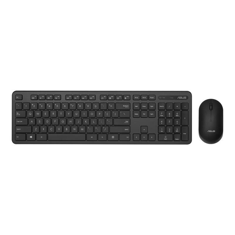 Asus Cw100 Keyboard+Mouse Bk Lt 105  2.4ghz Copilot