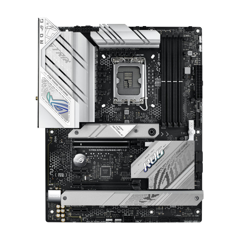 Asus Rog Strix B760-A Gaming Wifi Intel B760 1700 Atx 4 Ddr5 Hdmi Dp Wi-Fi 6e 2.5g Lan Pcie5 3x M.2 Rgb