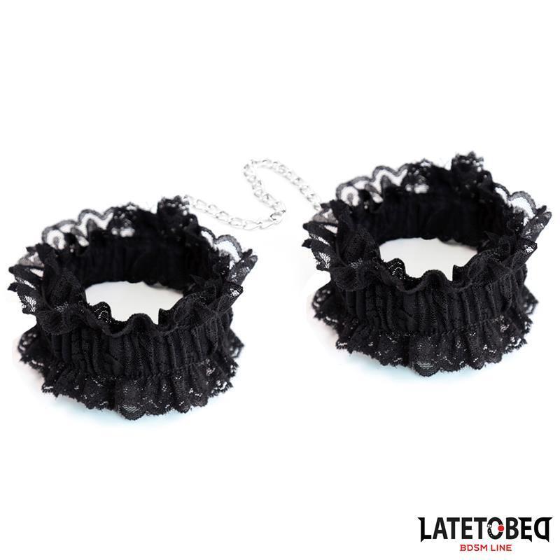 Atadura De Encaje Negro