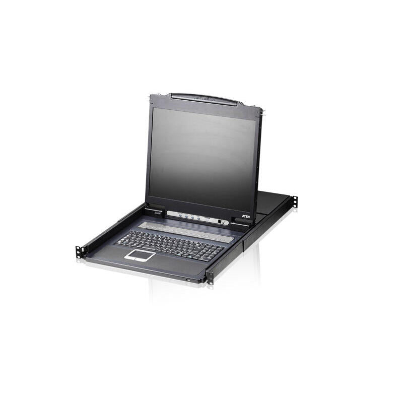Aten Cl1308n Interruptor Kvm Montaje En Rack Negro
