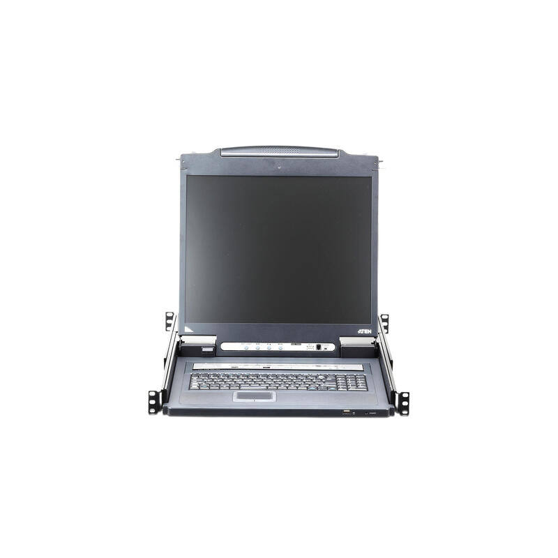 Aten Desktop Kvm 16-Port 17" Lcd Kvm Switch Over Ip (Usb - P Aten Cl5716im, Full Hd, 1920 X 1200 Pixeles, 1920 X 1200 Pixeles, Usb, Usb, Vga