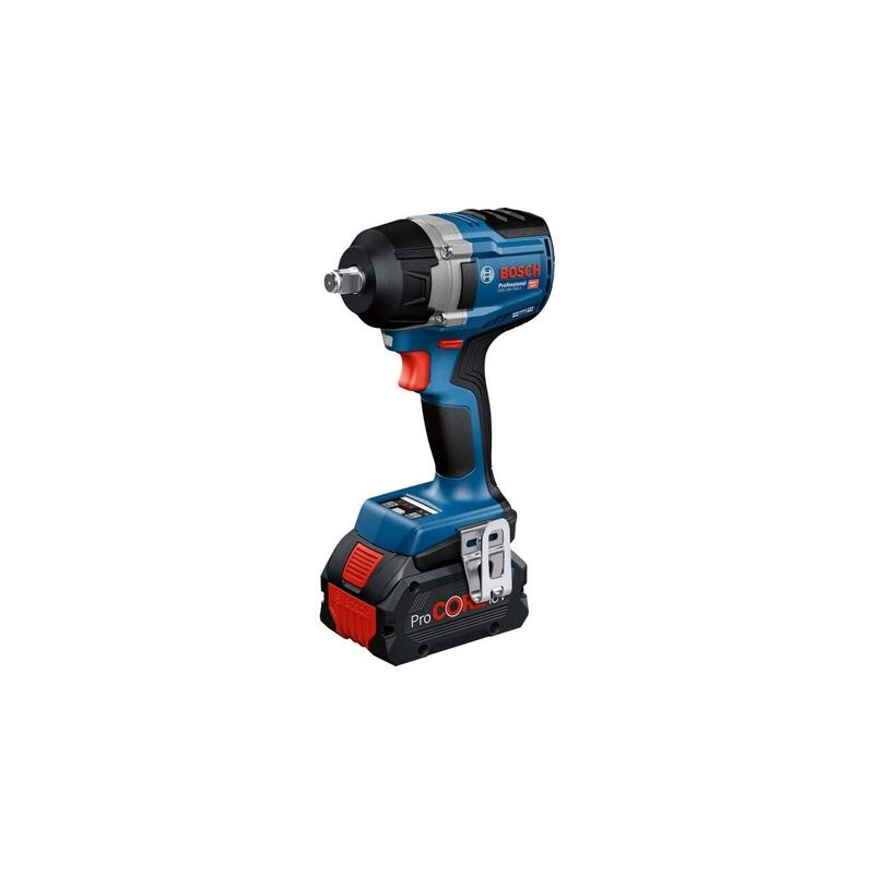 Atornillador De Impacto A Batería Bosch Professional Gds 18v-750 C Professional, 18 Voltios Azul, 2 Baterías Procore18v 8,0 Ah, Bluetooth, En L-Boxx 06019l9002