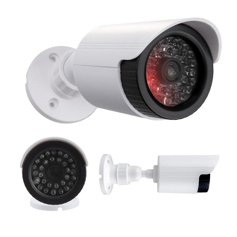 Atrapa Kamery Tubowej, Diody Ir Led, Ir1800 W Biala, 2xaa, Abs