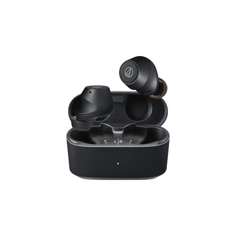 Audio-Technica Ath-Cks30tw+, Auriculares Negro, Bluetooth, Usb-C, Ipx55 Ath-Cks30tw+Bk