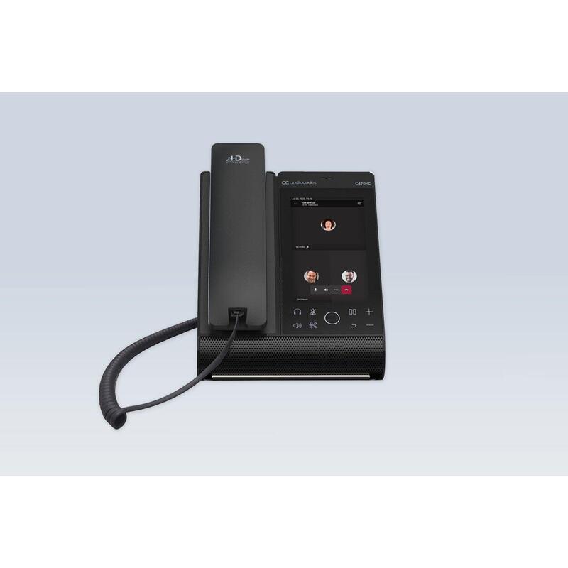 Audiocodes Teams C470hd Total Touch Ip-Phone Poe Gbe