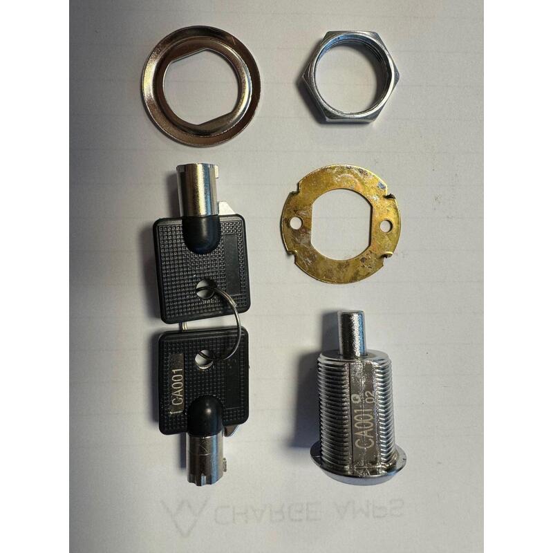 Aura Push Lock Incl. Key - [Ca001] - Warranty: 12m