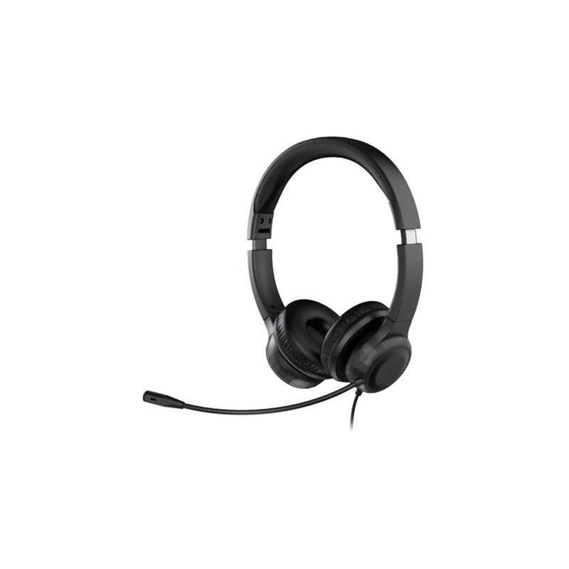 Auricular Acer Ahw154 Tamaño Completo Cableado Negro