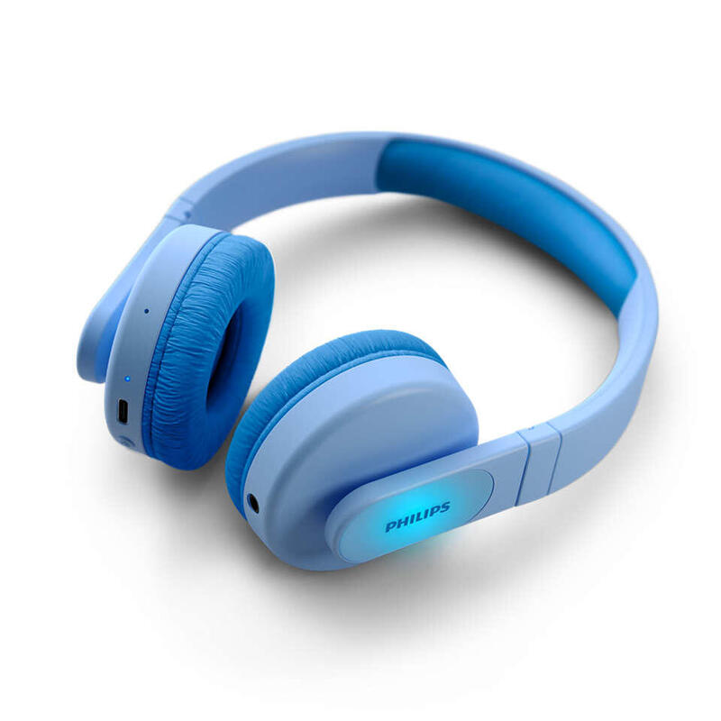 Auricular Philips Diadema Tak4206 Para Niños Azul Inalambrico