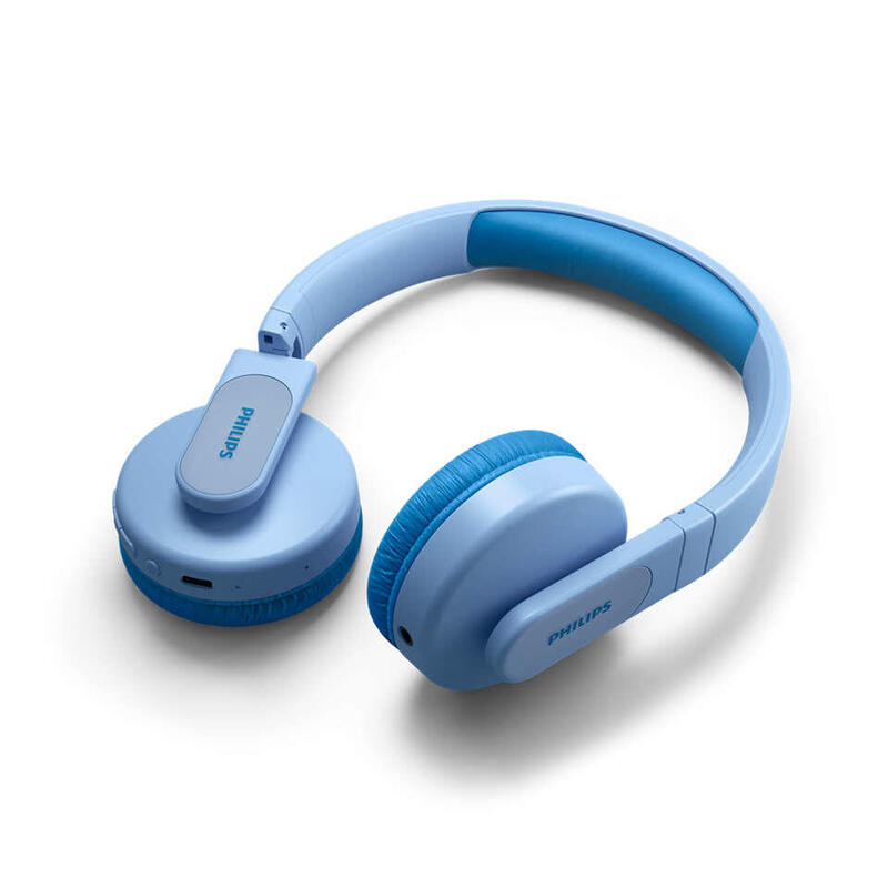 Auricular Philips Diadema Tak4206 Para Niños Azul Inalambrico