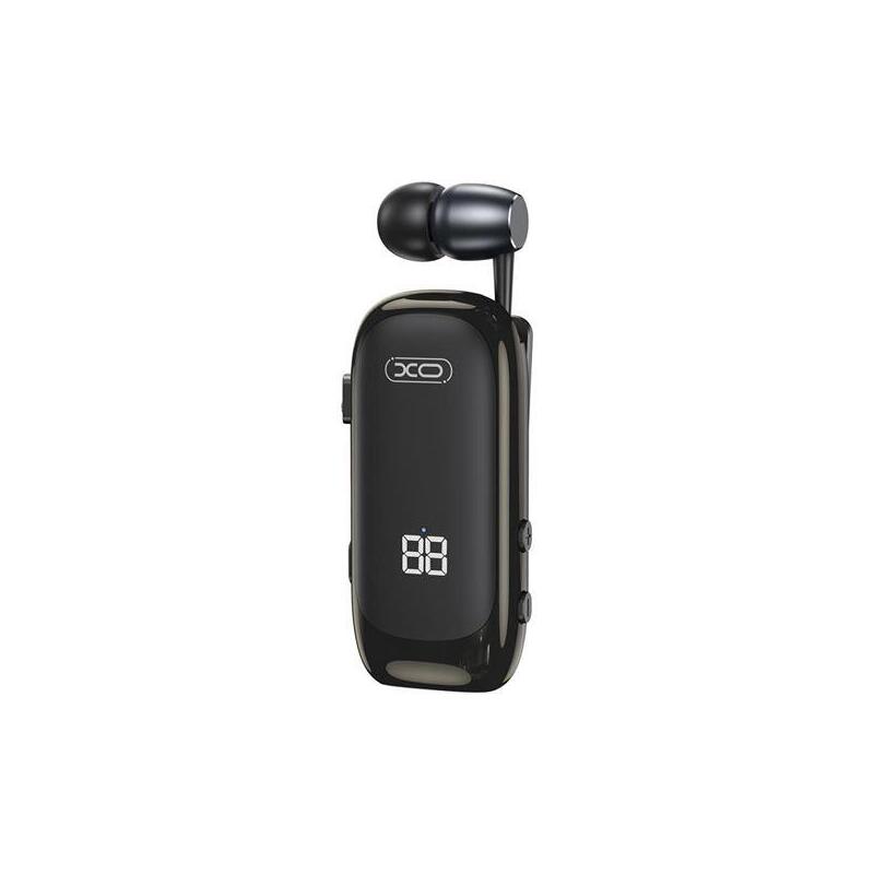 Xo Be51 Auricular Bluetooth 5.4 Con Microfono De Solapa - Cancelacion De Ruido Enc - Negro