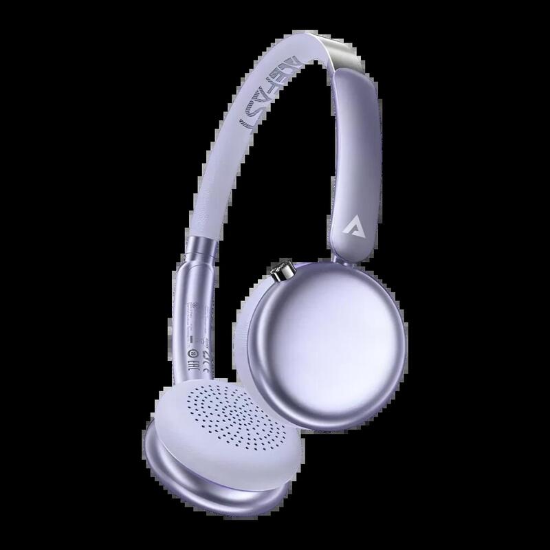 Auriculares Acefast H8 Morado Diadema Anc Bluetooth 5.4 60h Inalámbricos