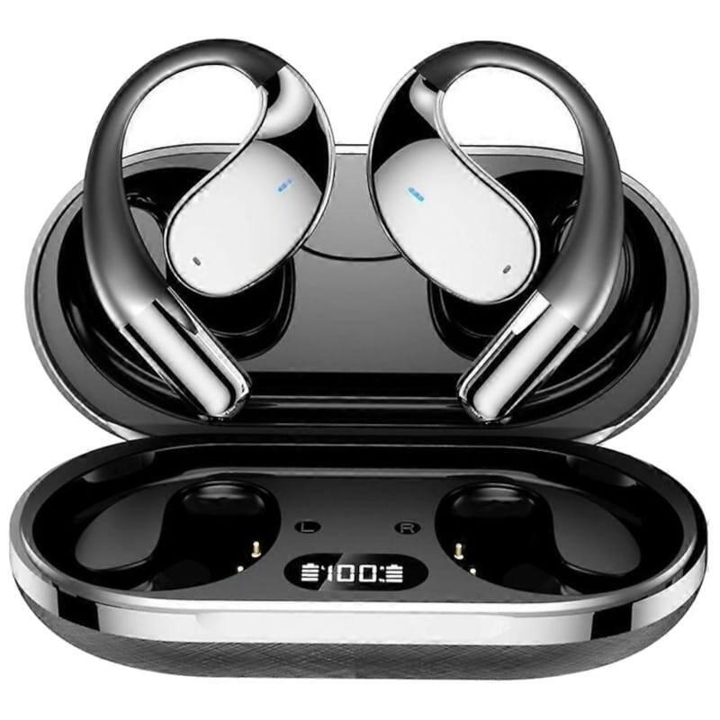 Auriculares Bluetooth  Hbq Yyk-Q39 Gancho Negro