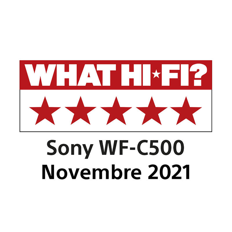 Auriculares Bluetooth Sony Wf-C500 Con Estuche De Carga Autonomía 5h Blancos