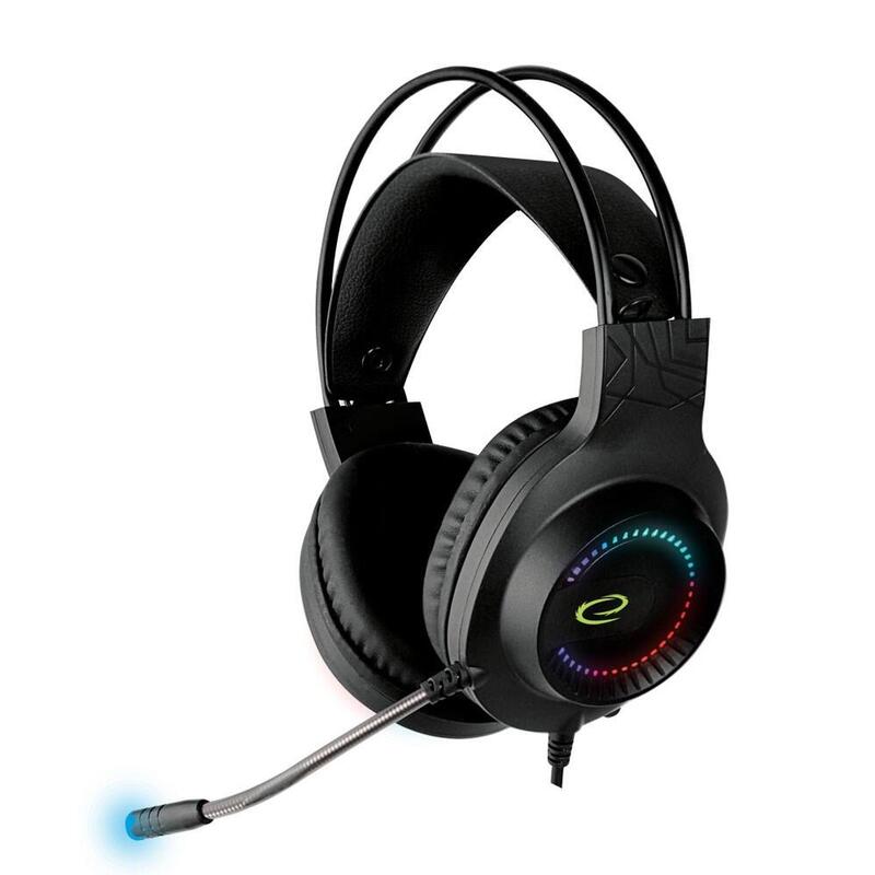 Auriculares  Esperanza Egh7100 Con Micrófono Diadema Negro