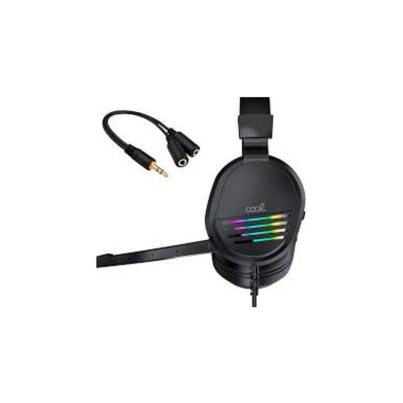 Auriculares Gaming Cool Nitro Adapt. Audio Black