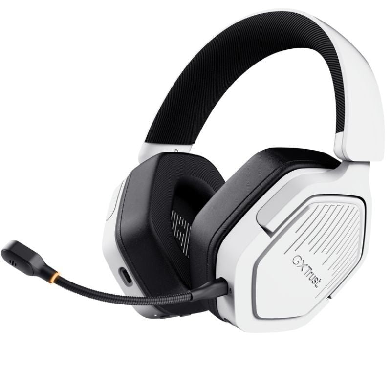 Auriculares Gaming Inalámbricos Con Micrófono Trust Gaming Gxt 493ps Carus Ps5 Jack 3.5 Bluetooth Blancos