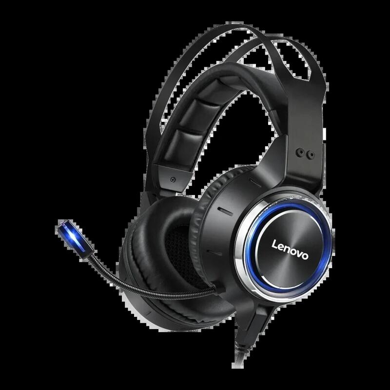 Auriculares Gaming Lenovo Hs25 Rgb Con Micrófono Diadema