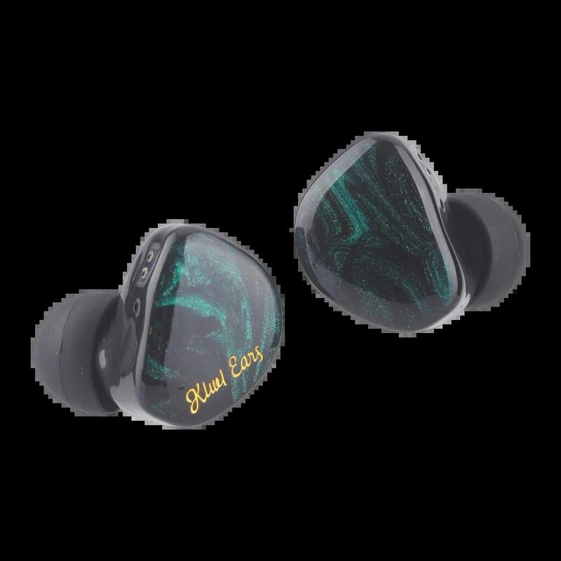 Auriculares Iem Kiwi Ears Cadenza Green In-Ear Jack 3,5mm 10mm Berilio