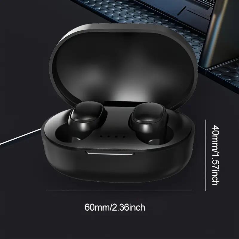 Auriculares Inalambricos In Ear Tws Negros Para Ios/Android