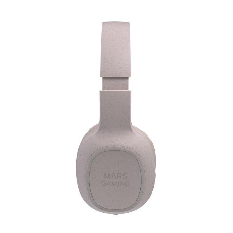 Auriculares Inalámbricos Mars Gaming Mhw-Eco Con Micrófono Bluetooth Jack 3.5 Gris
