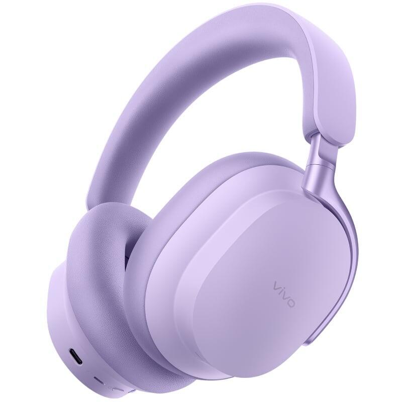 Auriculares Inalámbricos Vivo Headphones Studio Con Micrófono Bluetooth Púrpuras