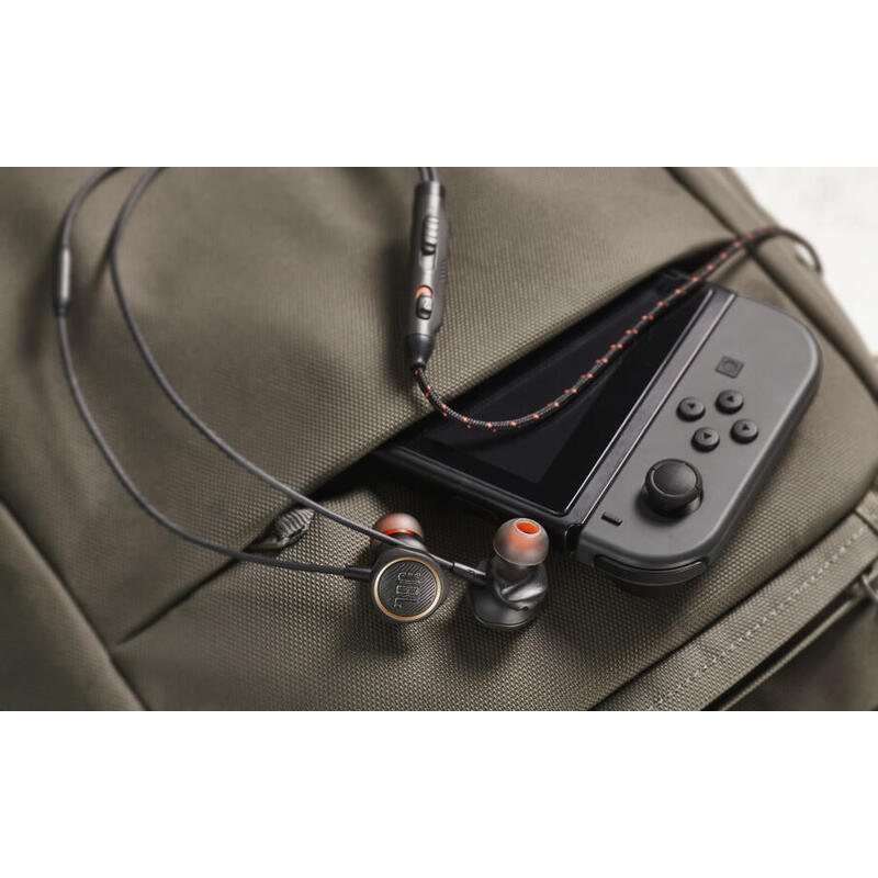 Auriculares Jbl Quantum 50 Gaming In-Ear Headphones Quantum Technology Black