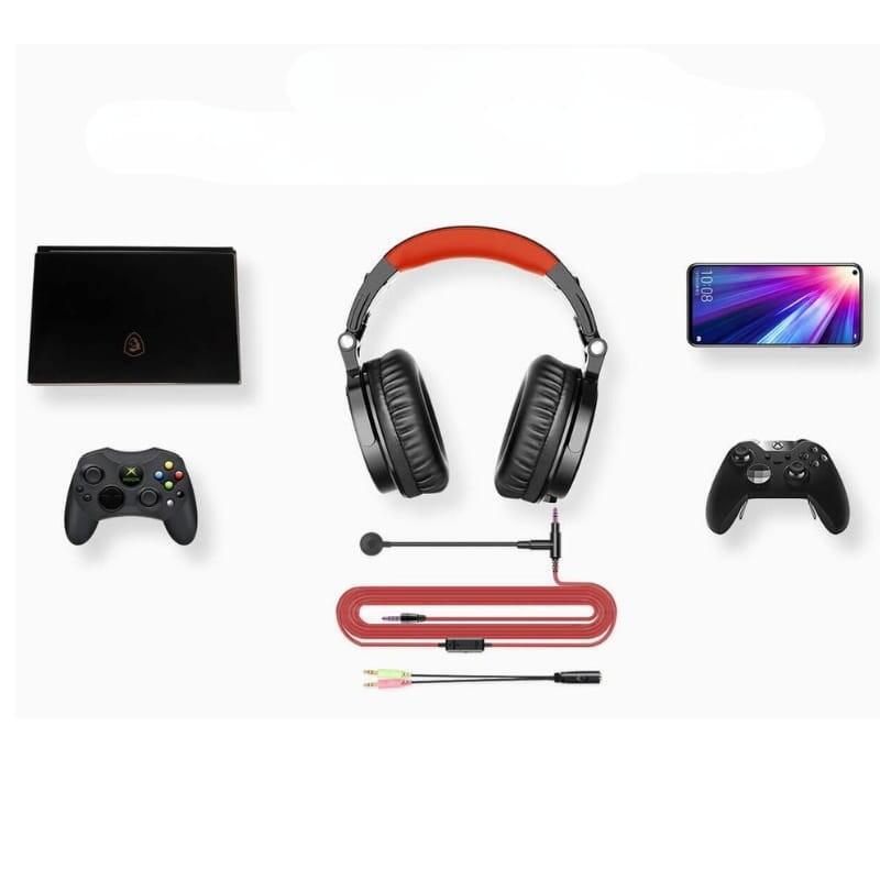 Auriculares Oneodio Pro M Rojo/Negro Bluetooth