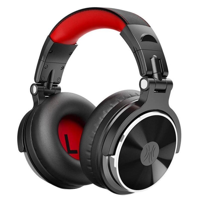 Auriculares  Oneodio Pro10 Negro/Rojo