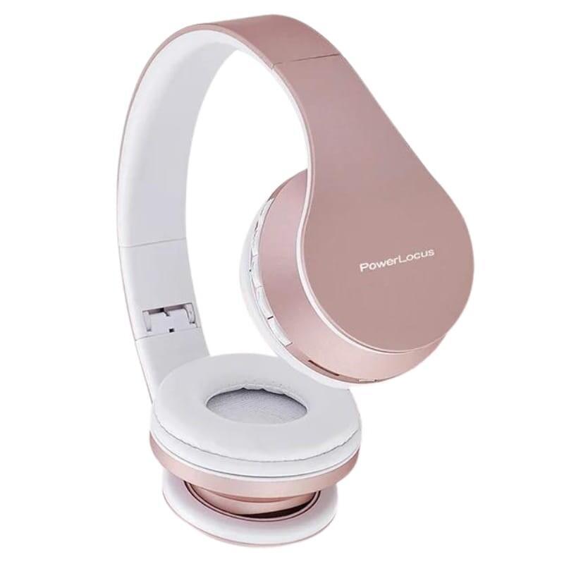 Auriculares  Powerlocus P1 Rosa Oro  Bluetooth