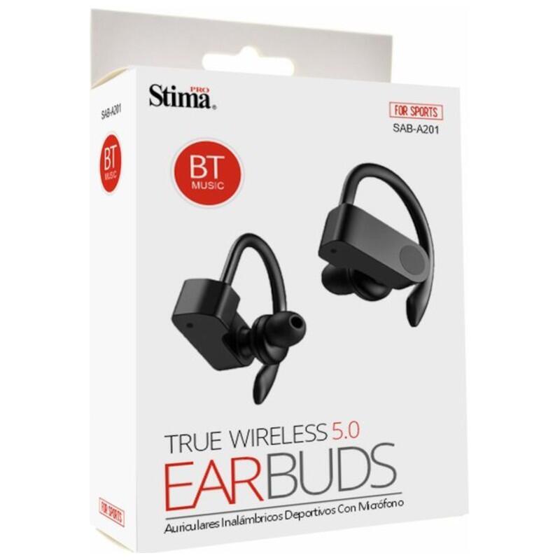 Auriculares  Pro Stima Sab A201 Negro Bluetooth