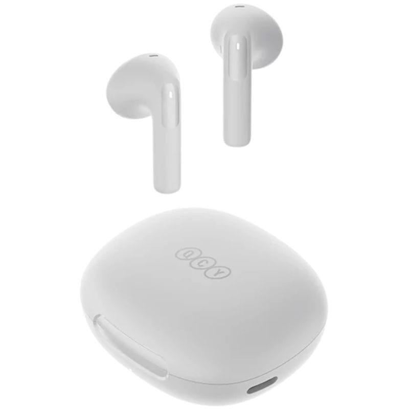 Auriculares Qcy Ailybuds E20 Ht13 Blanco  Tws