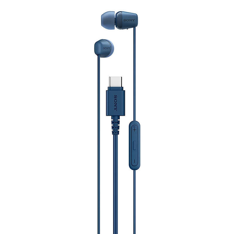 Auriculares Sony Ier-Ex15c In Ear Con Cable Usb-C Azul