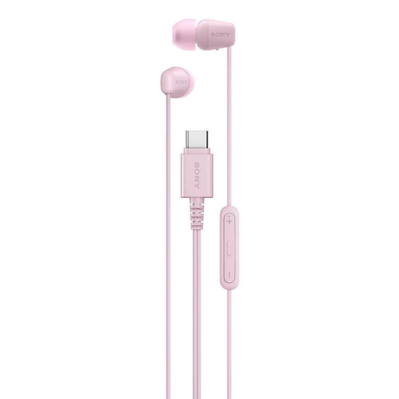 Auriculares Sony Ier-Ex15c In Ear Con Cable Usb-C Rosa