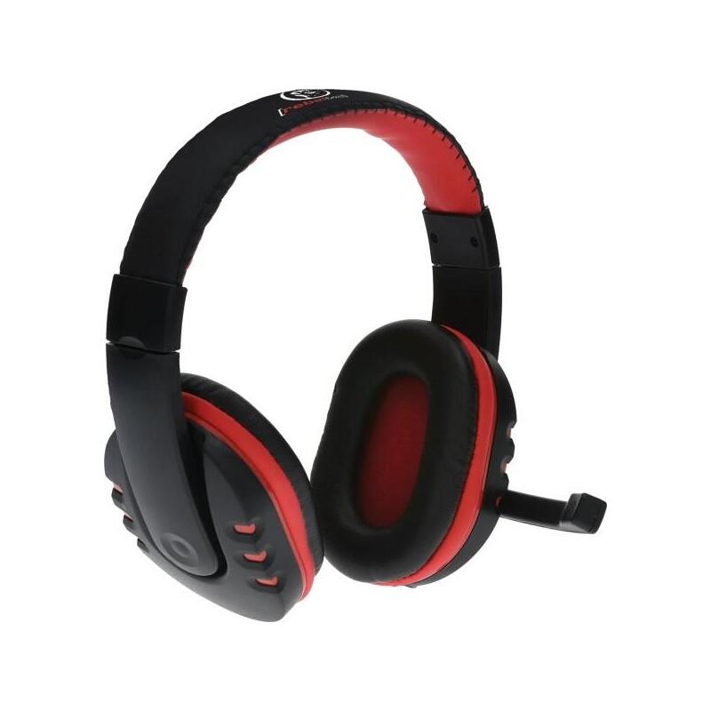 Auriculares Stereofoniczne Pc Rohan, Con Micrófono, 2x Mini Jack 3,5mm (In/Out)