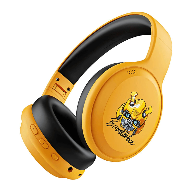 Auriculares  Transformers Tf-G06 Bluetooth Amarillo  Inalámbricos