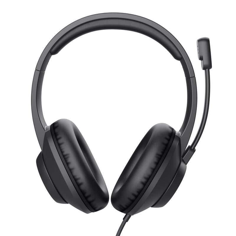 Auriculares Trust Ayda Max Con Micrófono Jack 3.5 Negros