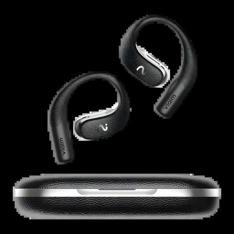 Auriculares Viaim Open Note Ai Con Grabadora De Voz Negro