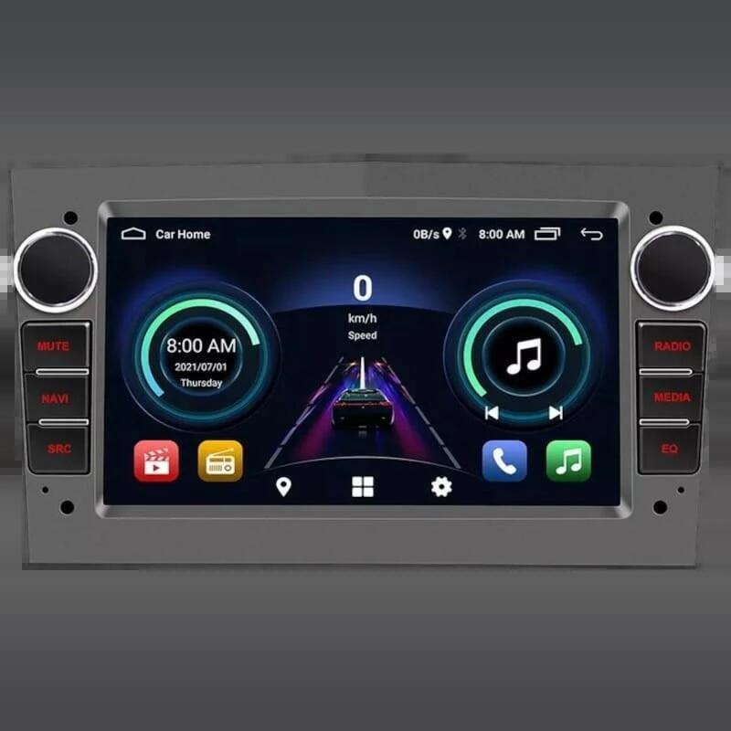 Autoradio 2 Din S-Ob7a 2gb/64gb Opel Carplay Android Auto Negro