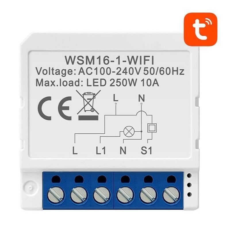Avatto Wsm16-W1 Blanco - Switch Inteligente Wifi