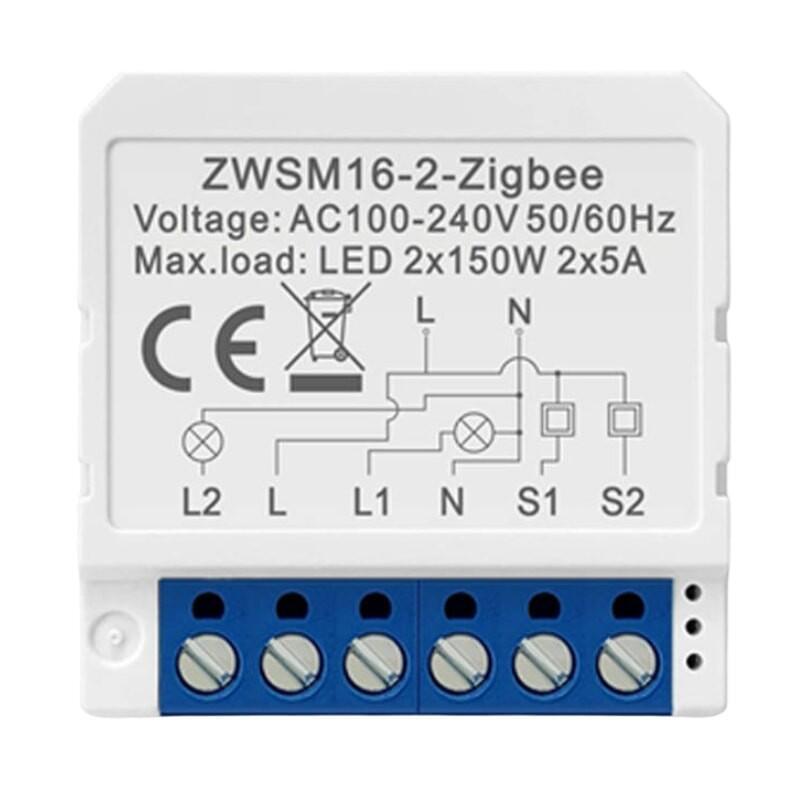 Avatto Zwsm16-W2 Blanco - Switch Inteligente Zigbee