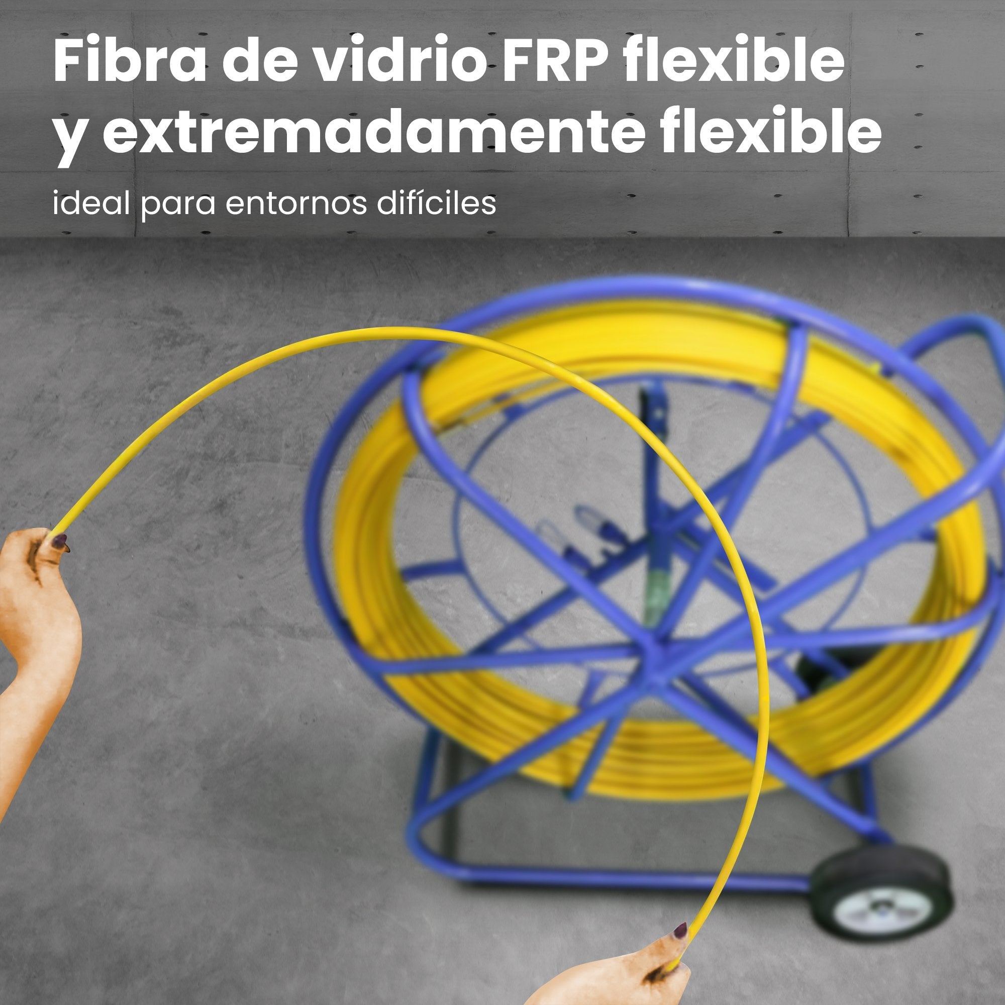 Extralink Ex.15982 Dispensador De Cable Azul, Amarillo