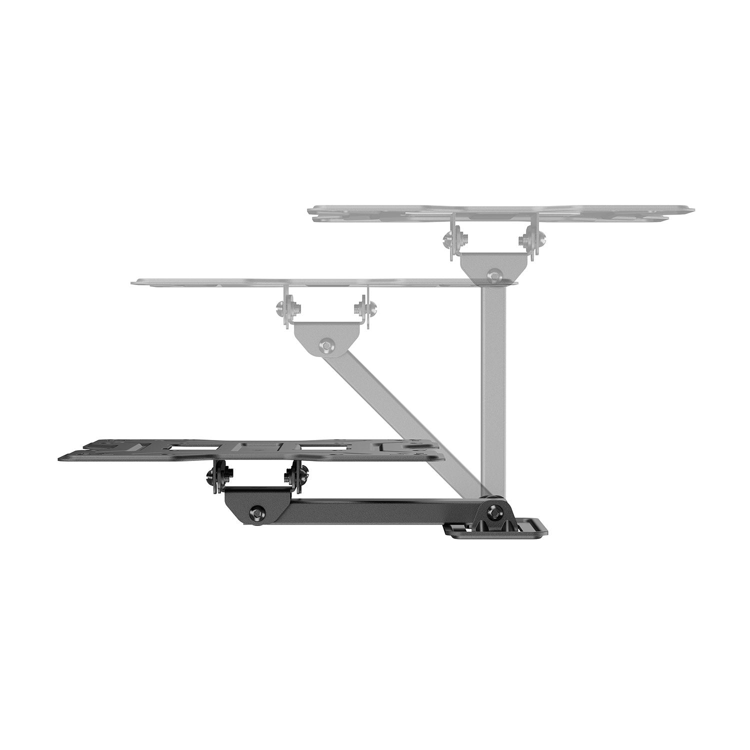 Aisens Soporte Eco Giratorio, Inclinable Para Monitor/Tv 30kg (2 Pivotes) De 23-43, Negro