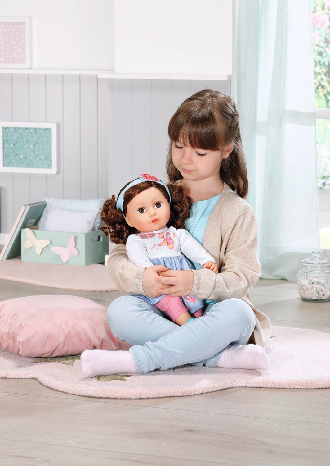 Muñeca Zapf Creation Baby Annabell® Sophia 43cm Brünett, Puppe 707234
