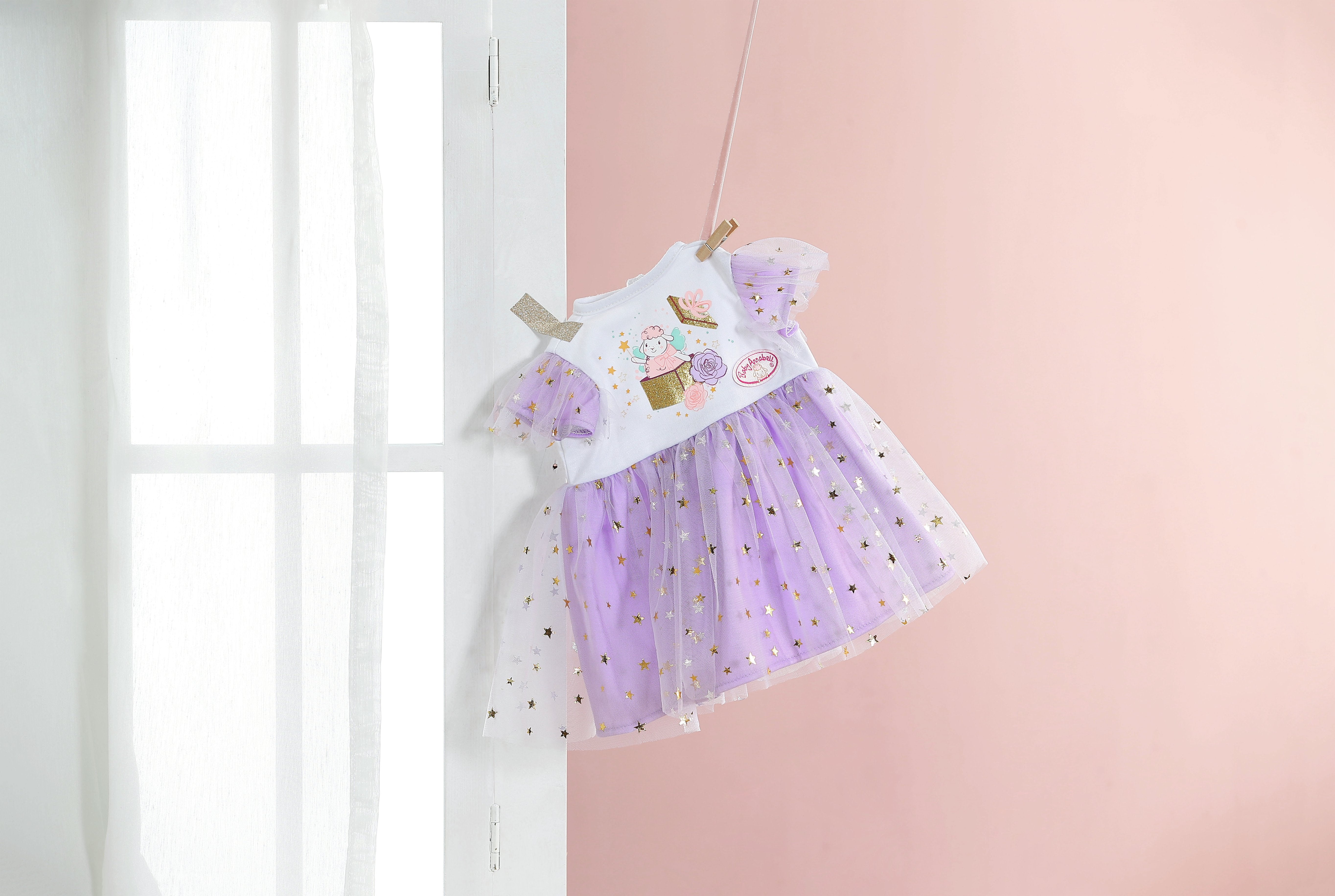 Zapf Creation Baby Annabell® Vestido Tutú Morado 43cm 710296