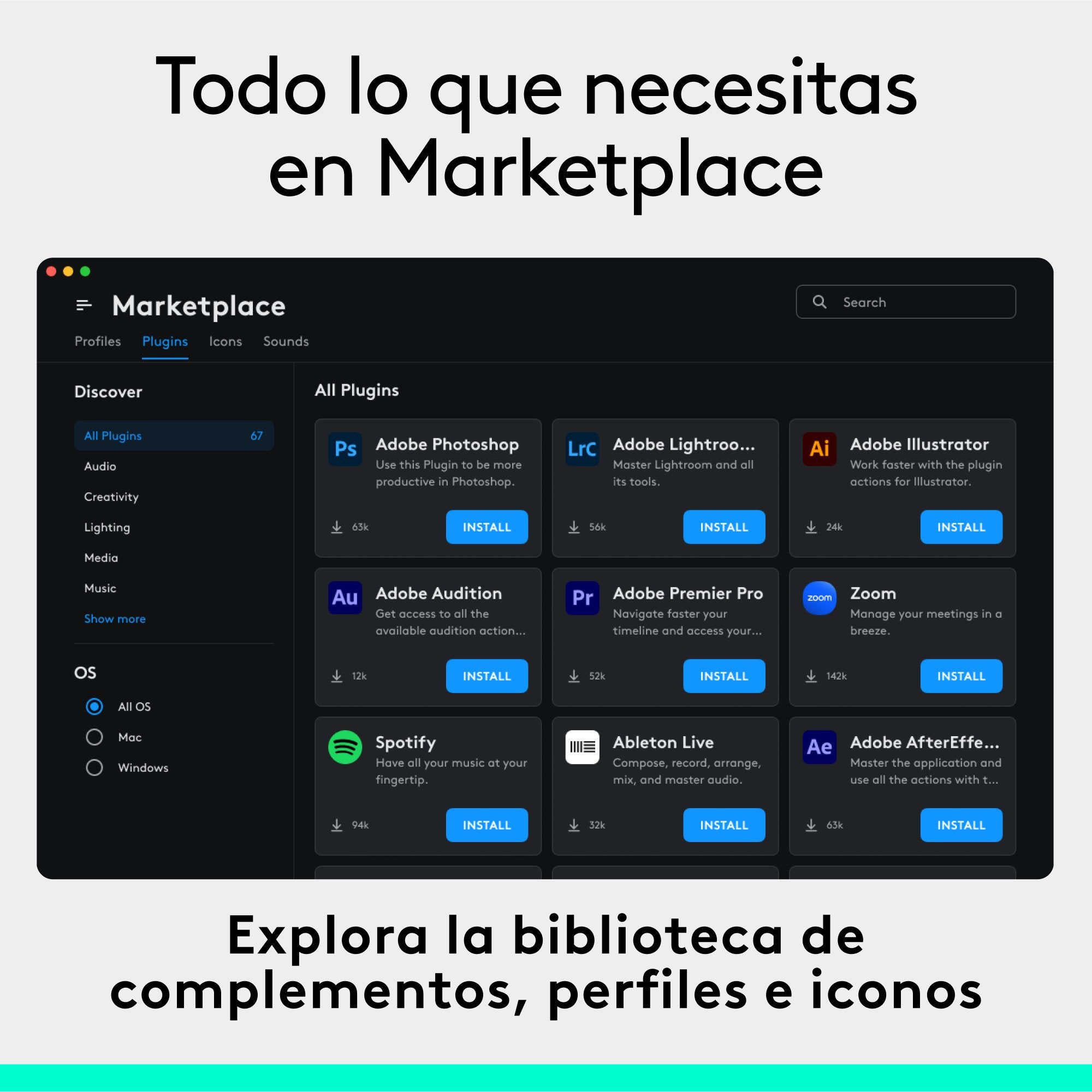 EAN 5099206124707 - Logitech MX Creative Console Teclado Bluetooth/USB imagen 8