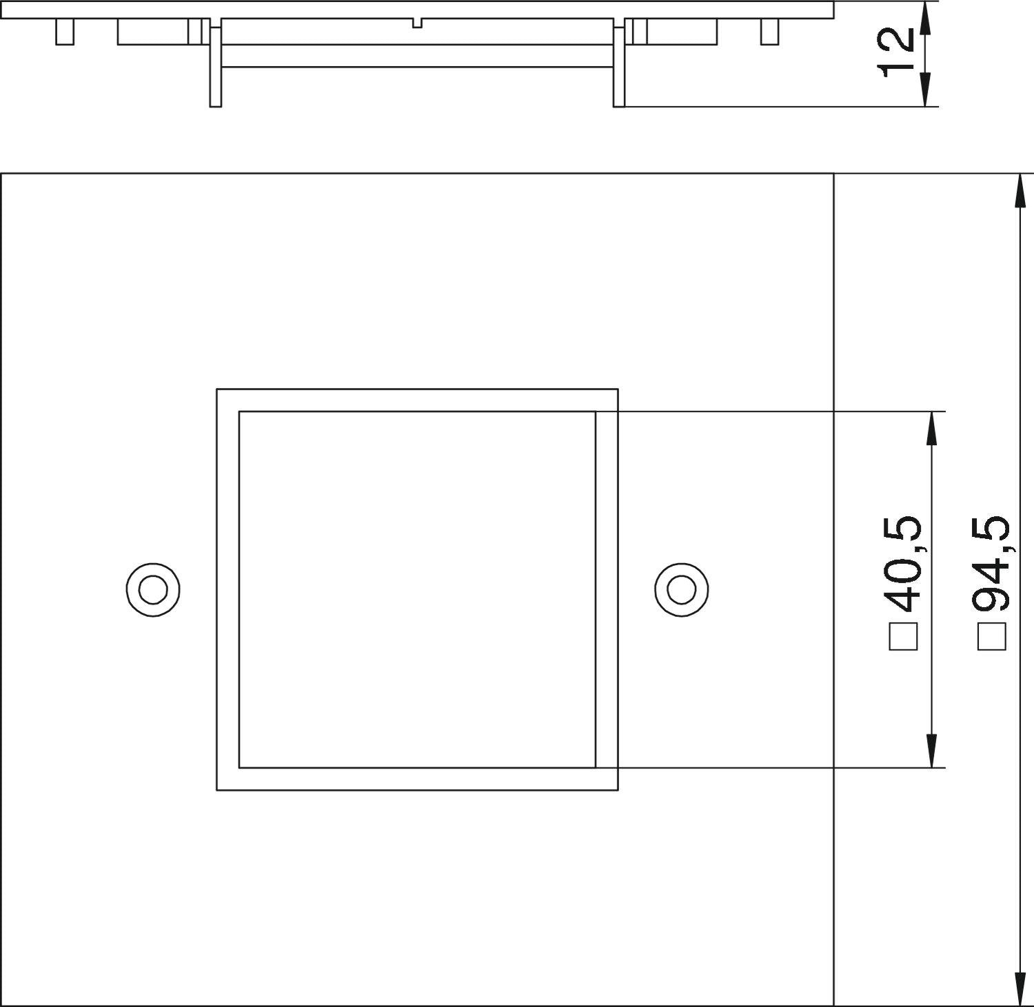 Obo Vhp4 6109840 Abdeckplatte Für 1-Fach Schuko