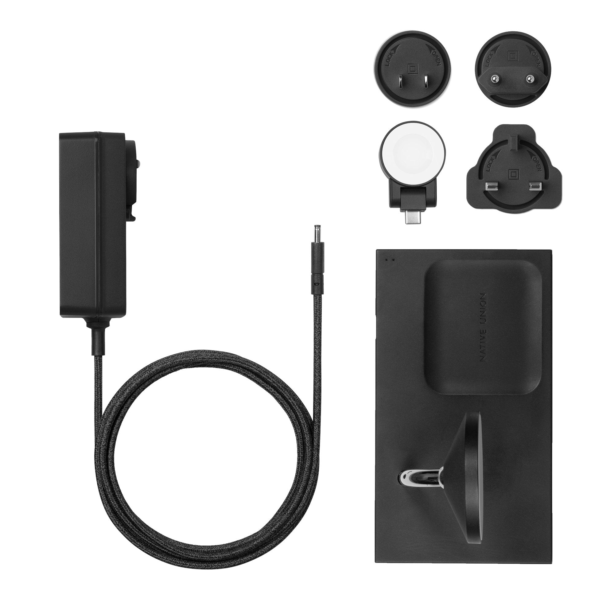 EAN 4895200446675 - Native Union Snap Auriculares, Smartphone, Reloj inteligente Negro USB Cargador inalámbrico Interior imagen 3