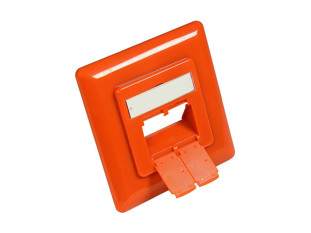 Good Connections Zentralstück 50x50mm+Rahmen 80x80mm Orange