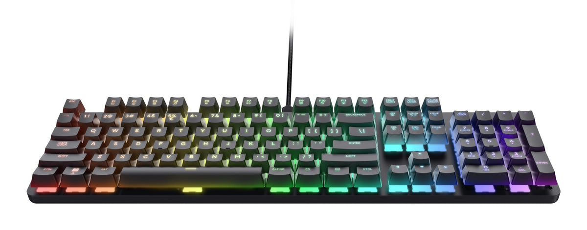 Teclado Trust Gxt 871 Zora Mecánico Layout Pt Retroiluminado Rgb